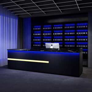 Industrial Style Bar Counter for Outdoor and Wine Cellar Use for Gym Billiard Hall Hotel Shop Design